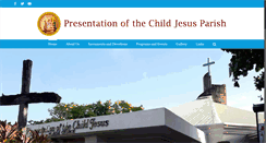 Desktop Screenshot of pcjparish.org